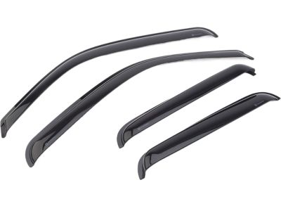 GM 12496039 Side Window Weather Deflector - Front and Rear Sets