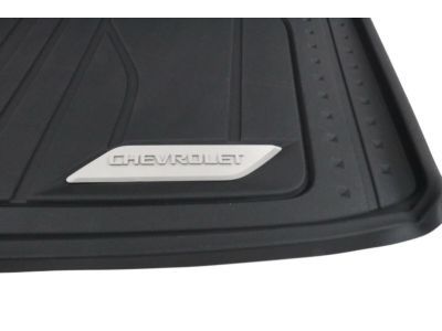 GM 84586766 Integrated Cargo Liner in Jet Black with Chevrolet Script
