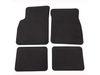 GM 20760469 Floor Mats - Carpet Replacement, Front and Rear, Color:Ebony (19i);