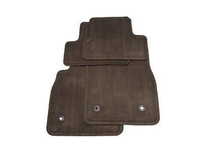 GM 22890580 Front and Rear Carpeted Floor Mats in Cocoa