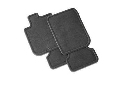 GM 15290072 Front and Rear Carpeted Floor Mats in Ebony