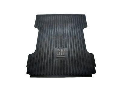 GM 17803371 Standard Box Bed Mat in Black with GM Logo