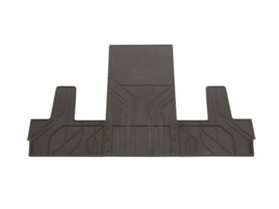 GM 84646746 Third-Row Premium All-Weather Floor Liner in Very Dark Atmosphere (for Models with Second-Row Captain's Chairs)