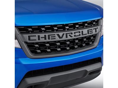 GM 84431359 Grille in Black with Chevrolet Script