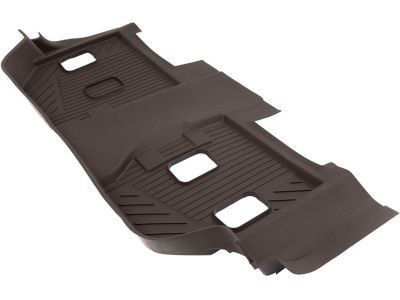 GM 84327944 Third-Row One-Piece Premium All-Weather Floor Liner in Cocoa