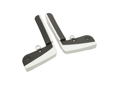 GM 84220125 Front Splash Guards in Crystal White Tricoat