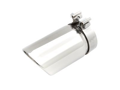 GM 22799816 6.2L Polished Stainless Steel Dual-Wall Angle-Cut Exhaust Tip