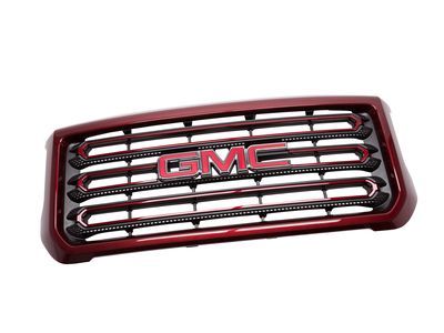 GM 23225986 Grille in Crimson Red Tintcoat with GMC Logo