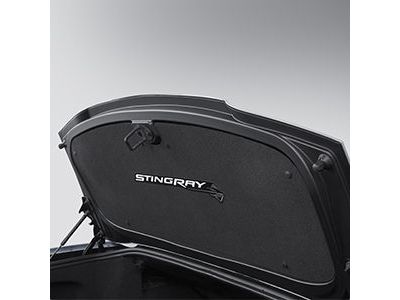 GM 84068478 Decklid Liner in Black with Stingray Logo