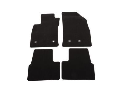 GM 23375322 First-and Second-Row Carpeted Floor Mats in Jet Black