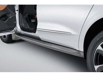 GM 84527214 Molded Assist Steps in Satin Nickel with Bright Step Pad