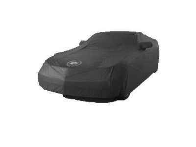 GM 22788834 Premium All-Weather Car Cover in Black with V-Series Logo