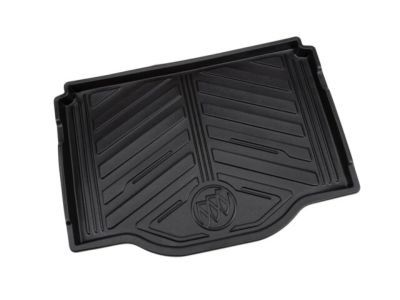 GM 95352482 Premium All-Weather Cargo Area Tray in Ebony with Buick Logo