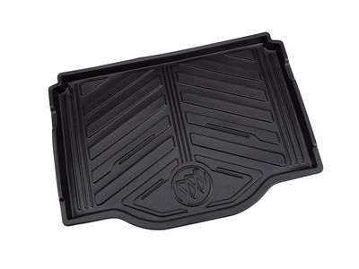 GM 95352482 Premium All-Weather Cargo Area Tray in Ebony with Buick Logo