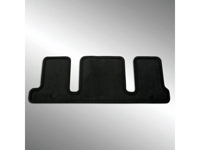 GM 20908551 Third-Row One-Piece Carpeted Floor Mat in Ebony