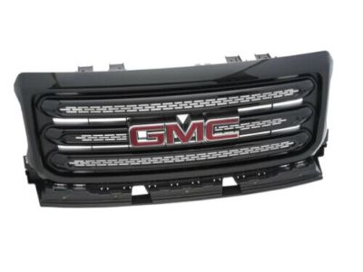 GM 84193030 Grille in Onyx Black with Onyx Surround and GMC Logo