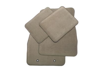 GM 25949816 Front and Rear Carpeted Floor Mats in Medium Cashmere