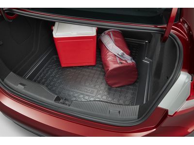 GM 39029374 Premium All-Weather Cargo Area Tray in Jet Black with Cruze Script (for Sedan Models)