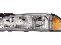 OEM Pontiac Bonneville Headlamp Assembly-(W/ Parking & Front Side Marker & T/Side - 16524193