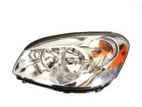 OEM Buick Lucerne Headlamp Capsule Assembly - 25974773