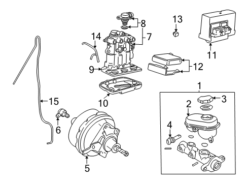 1998 Buick Century Hydraulic System Relay Diagram for 19259019