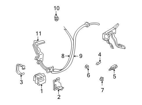 2001 Pontiac Grand Am Switches Release Switch Diagram for 22620887