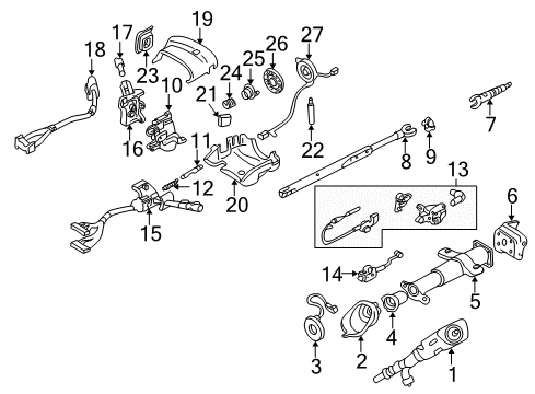 1998 GMC Safari Cruise Control System Switch, Ignition Diagram for 26075993