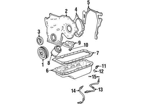 1992 Cadillac Seville Filters Fuel Filter Diagram for 25121129