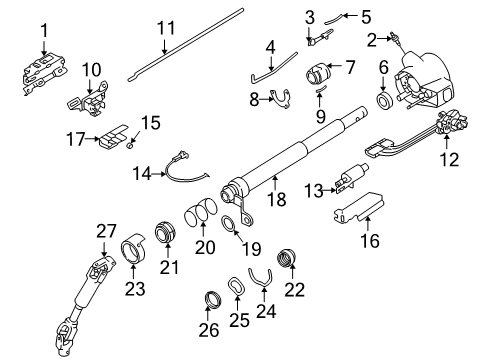 1995 Chevrolet Astro Switches Sector Kit Diagram for 7812526