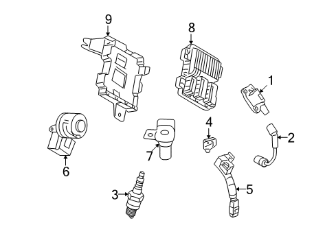 2011 Chevrolet Corvette Ignition System Jumper Diagram for 12604393