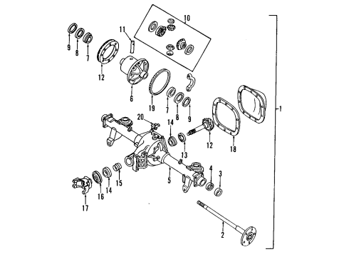 1997 Chevrolet Camaro Anti-Lock Brakes Brake Master Cylinder Motor Kit Diagram for 18024455