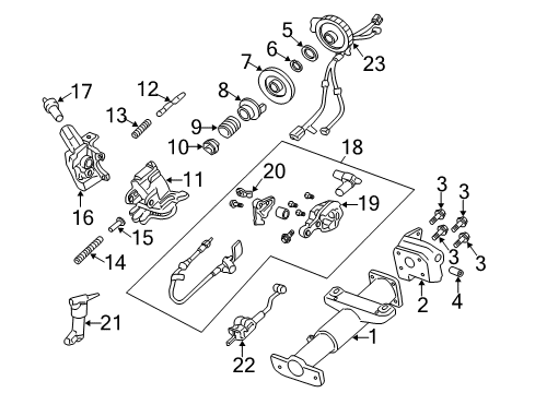 1997 Buick Regal Housing & Components Cylinder & Keys Diagram for 26054914