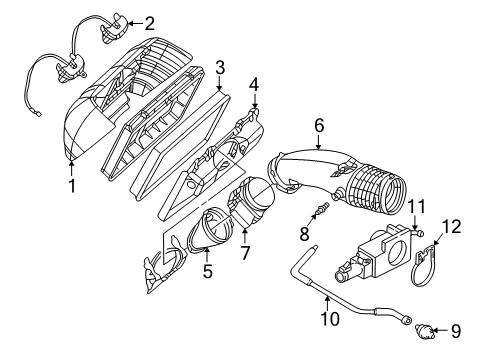 1997 Chevrolet Corvette Powertrain Control Pressure Regulator Diagram for 12554677