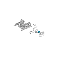 OEM Buick Rainier Adjust Switch Diagram - 12451439