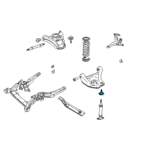 OEM Chevrolet Caprice Stud Kit, Front Lower Control Arm Ball Diagram - 88965475