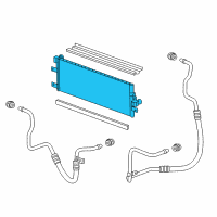 OEM Chevrolet Spark EV Transmission Cooler Diagram - 22960942
