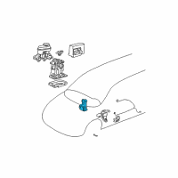 OEM Pontiac Grand Prix Valve Kit, Electronic Traction Control Brake Pressure Mod (Remanufacture) Diagram - 18060818