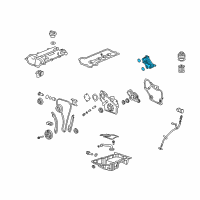 OEM Chevrolet Cobalt Oil Cooler Diagram - 12639408