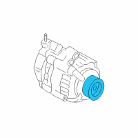 OEM Pulley Complete, Decou Diagram - 31141-5A2-A01