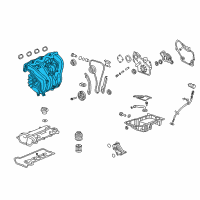OEM Chevrolet Cobalt Intake Manifold Diagram - 12597953