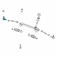 OEM Chevrolet Spark Outer Tie Rod Diagram - 95371539