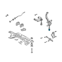 OEM Boot, Ball Dust (Lower) Diagram - 51225-S84-A01