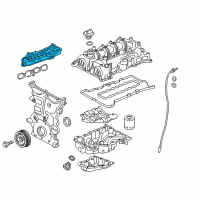 OEM Chevrolet Trax Intake Manifold Diagram - 25202607
