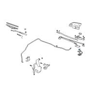 OEM Pontiac Grand Prix Crank Arm Diagram - 12494832