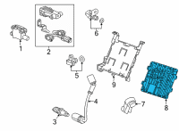 OEM Chevrolet Corvette ECM Diagram - 12711354