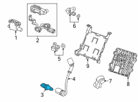 OEM Chevrolet Corvette Spark Plug Diagram - 12622442