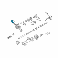 OEM Oldsmobile Cylinder Kit, Ignition Lock(Uncoded) Diagram - 12534416