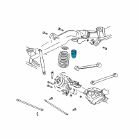OEM Buick Auxiliary Spring Diagram - 10386222