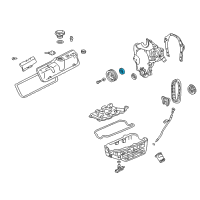OEM Chevrolet Impala Timing Gear Set Diagram - 24506089