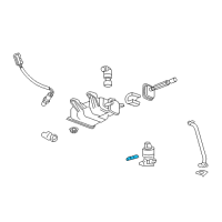 OEM Buick Terraza EGR Valve Gasket Diagram - 12593632